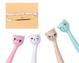 Funny Cats Stationery Set with Pencil Case, Pens and Sticky Notes - B