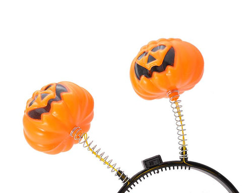 Halloween Party Cute Jack-O-Lanterns Light Up Pumpkin Bopper Headband