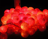 20 Cotton Balls LED String Light for Christmas Party Decoration