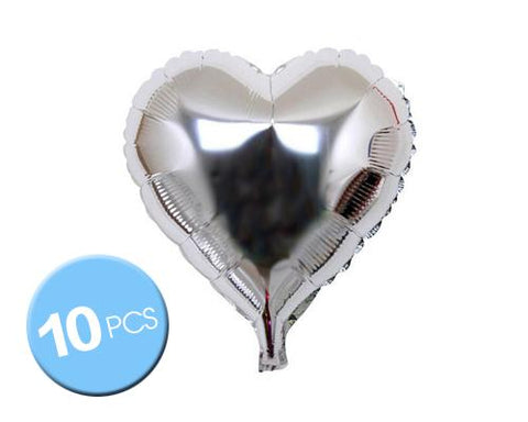 Foil Mylar Heart Balloons for Party Decoration