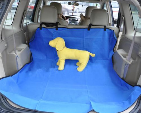Deluxe Series Pet Car Cargo Seat Cover - Blue