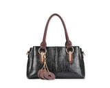 Krokodil Women Leather Shoulder Handbag