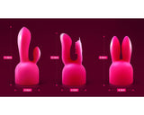 Adult Sex Toy Women AV Wands Silicone Headgear for Breast