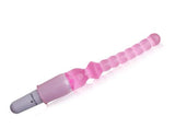 Adult Sex Toy Jelly Anal Beads Silicon G-Spot Vibrator Butt Plug