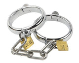 SM Bondage Handcuffs with Locks for Sex Play