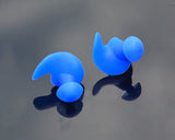 3 Pair of Waterproof Silicone Swimming Earplugs for Adults