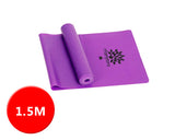 1.5M Multi Gym Sports Equipment Latex Yoga Belt Stretch - Purple