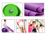 1.8M Multi Gym Sports Equipment Latex Yoga Belt Stretch - Purple