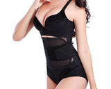 Women Slimming Body Shaper Trainer Belt  - Black (Medium)