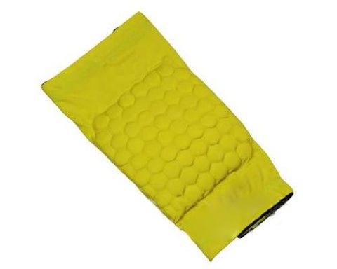 Honeycomb Knee Pad Short Sleeve Protector - Yellow
