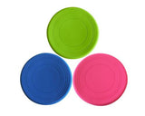 3 Pcs Silicone Pet Dog Flying Saucer Training Frisbee Set