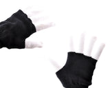 2 Pcs 6 Modes LED Flashing Finger Lighting Gloves - Black