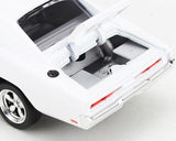 Mustang Series Alloy Toy Model Car with Music Light - White