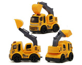 3 Pcs Construction Machine Alloy Toy Car Model