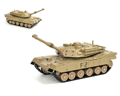 1:48 Alloy Diecast United States M1 ABRAMS Main Battle Tank Toy Model