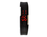 Silicone Digital LED Wrist Sport Watches for Women and Men