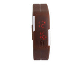 Silicone Digital LED Wrist Sport Watches for Women and Men