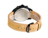 CURREN Racer Stylish Matte Leather Band Men Wrist Watch