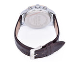 CURREN Captain Leather Band Quartz Men's Casual Wrist Watch