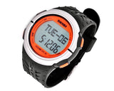 SKMEI Waterproof Heart Rate Monitor Pedometer Sports Watch