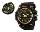 SKMEI Luminous Water Resistant Digital Analog Watch 1155