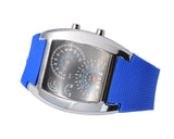 Digital LED Speedometer Men Women Unisex Sport Wrist Watch