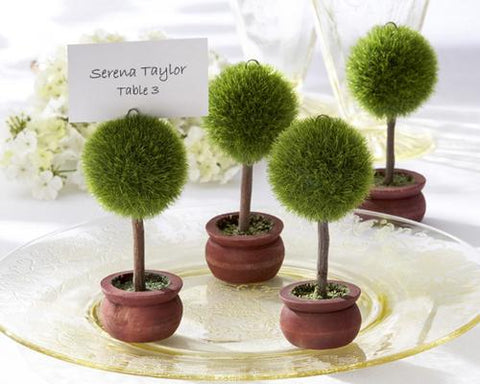 Lovely Tree Wedding Place Card Holder