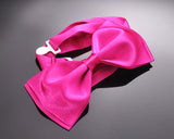 Men Adjustable Tuxedo Wedding Satin Bow Tie