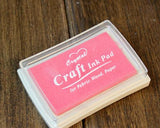 Mini Stamp Ink Pad - Pink